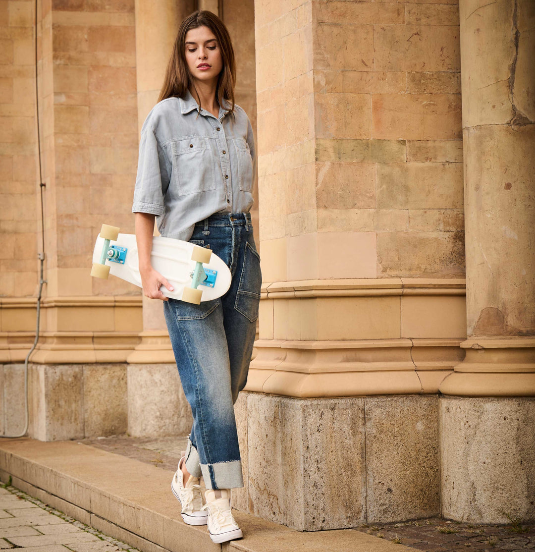 BAGGY, mid blue commercial authe D530 Bild 12