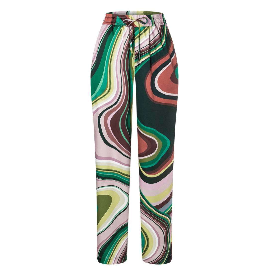 ESTHER, bottle green printed 640B Bild 1