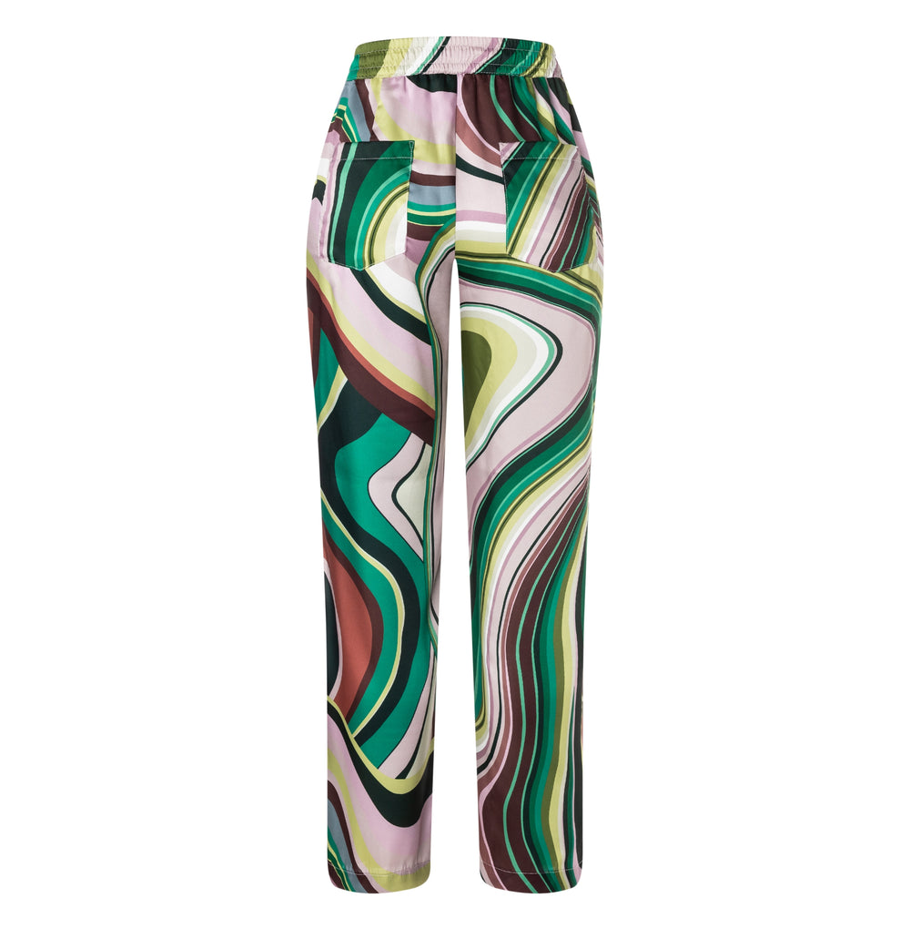 ESTHER, bottle green printed 640B Bild 2