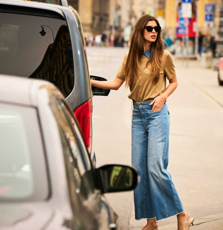 JAMIE, blue high-low wash D440 Bild 12