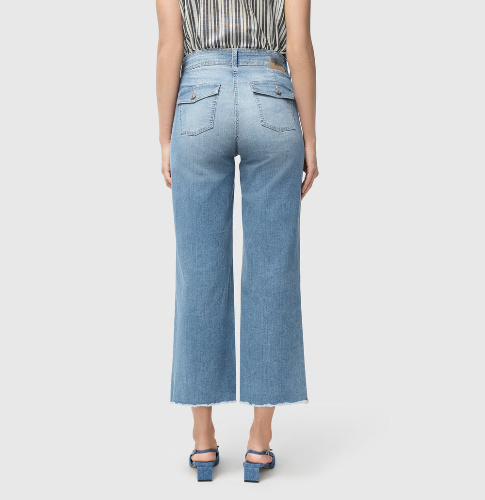 JAMIE, blue high-low wash D440 Bild 2