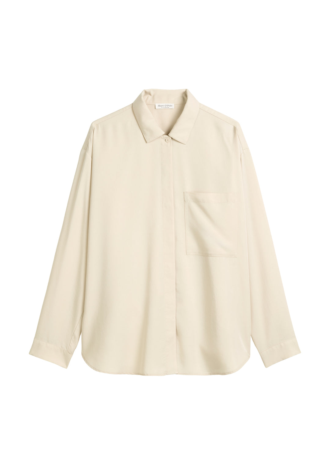 Blouse, oversized shape, kent colla, natural stone 2532 Bild 1