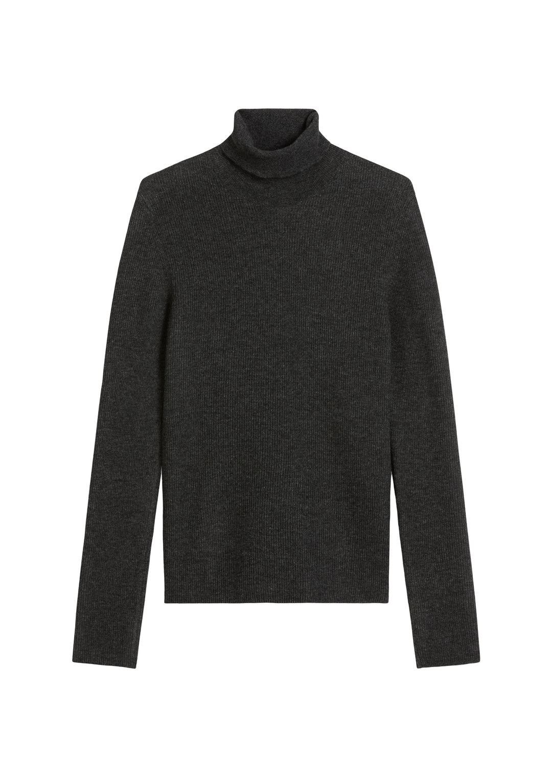 Knit Pullover, Longsleeve, Anthra Melange 0500 Bild 1