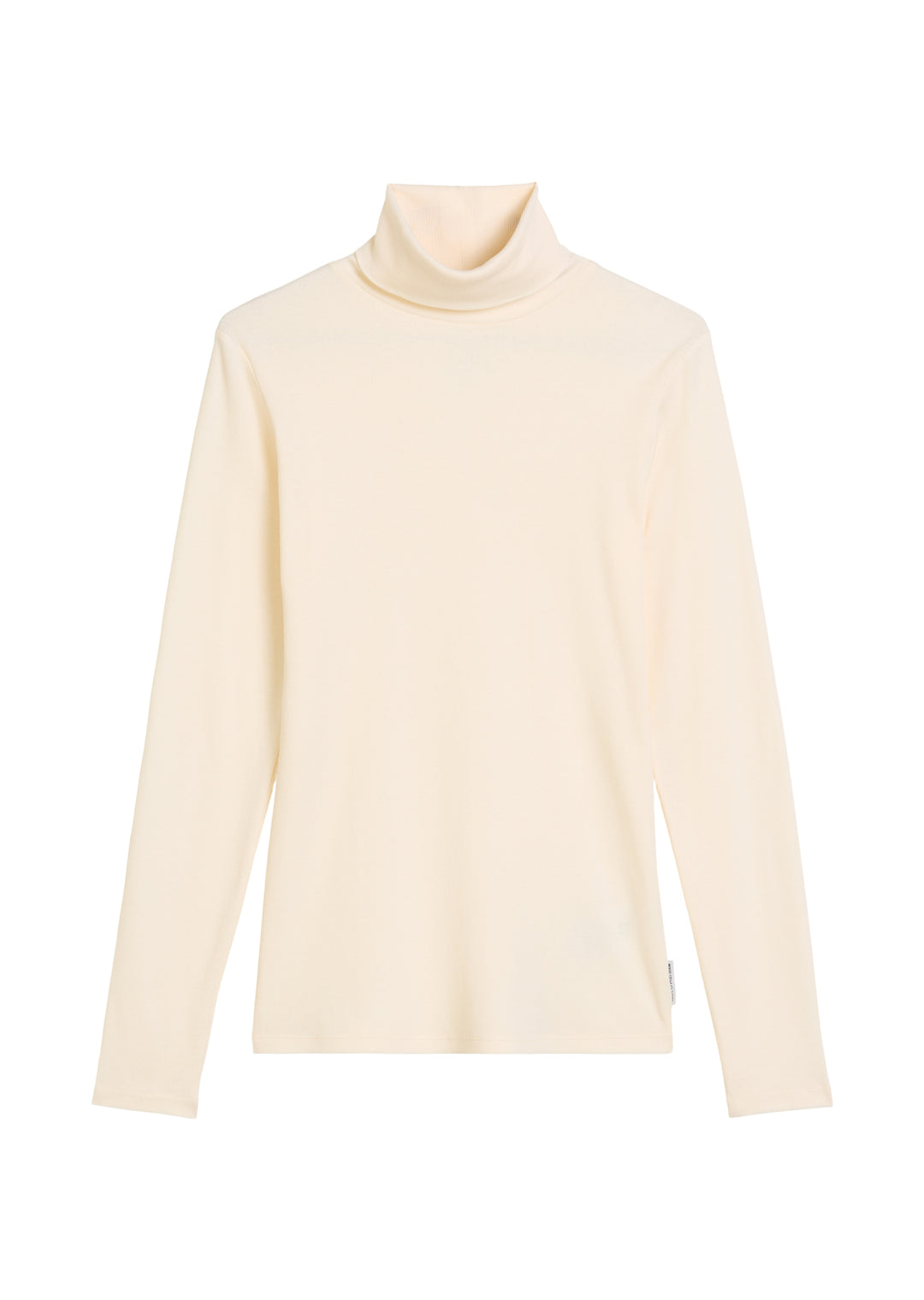 T-Shirt, LSL, Turtleneck, Rib, White Blush 1171 Bild 1