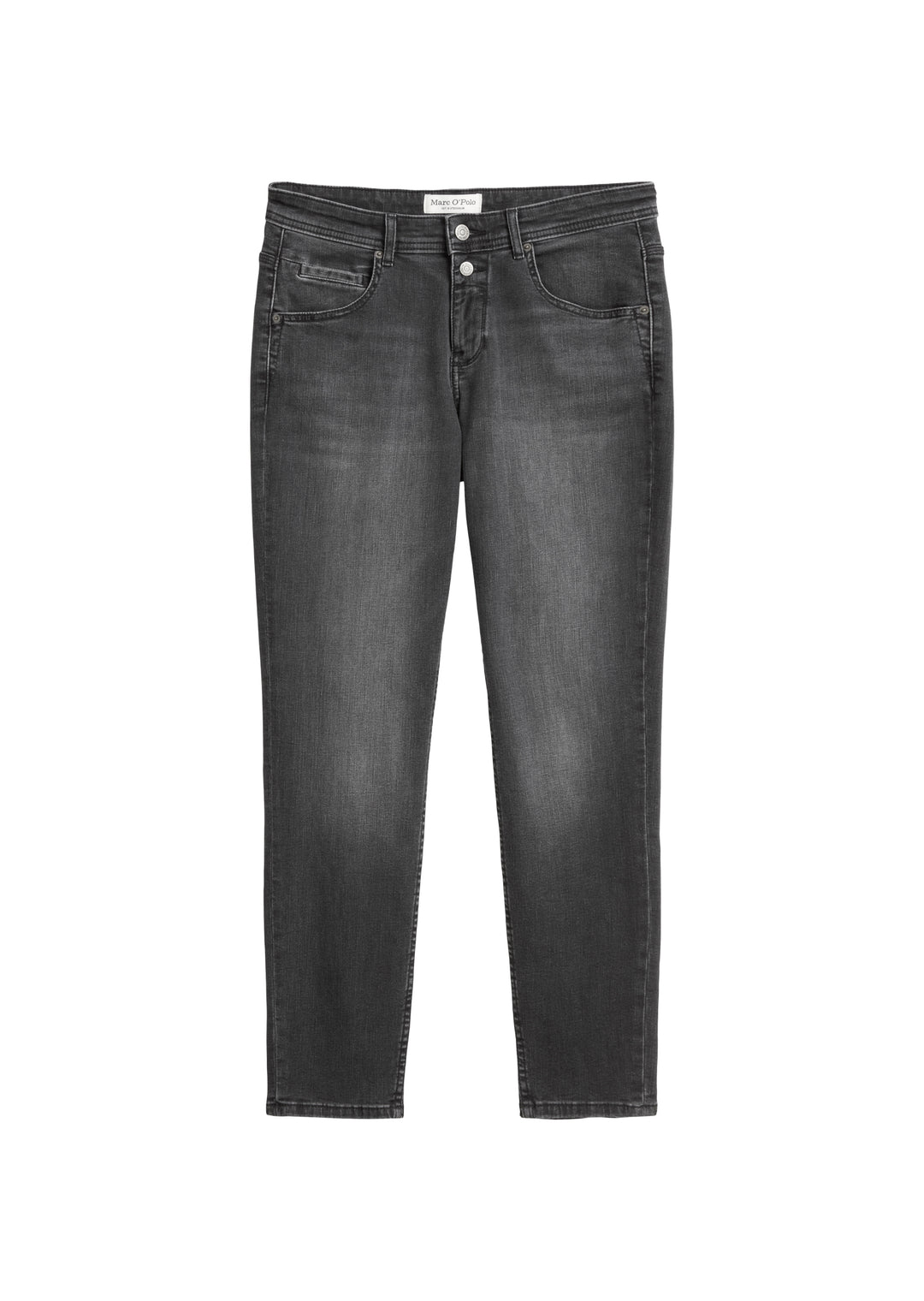 Denim trouser, boyfriend fit, cropp, Dark grey stretch wash 0093 Bild 1