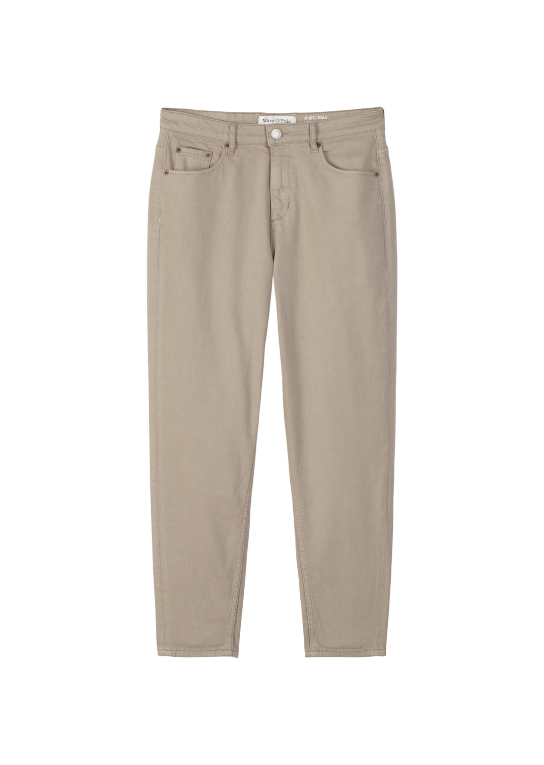 Denim trouser, slim fit, cropped le, chalky mauve 911 Bild 1