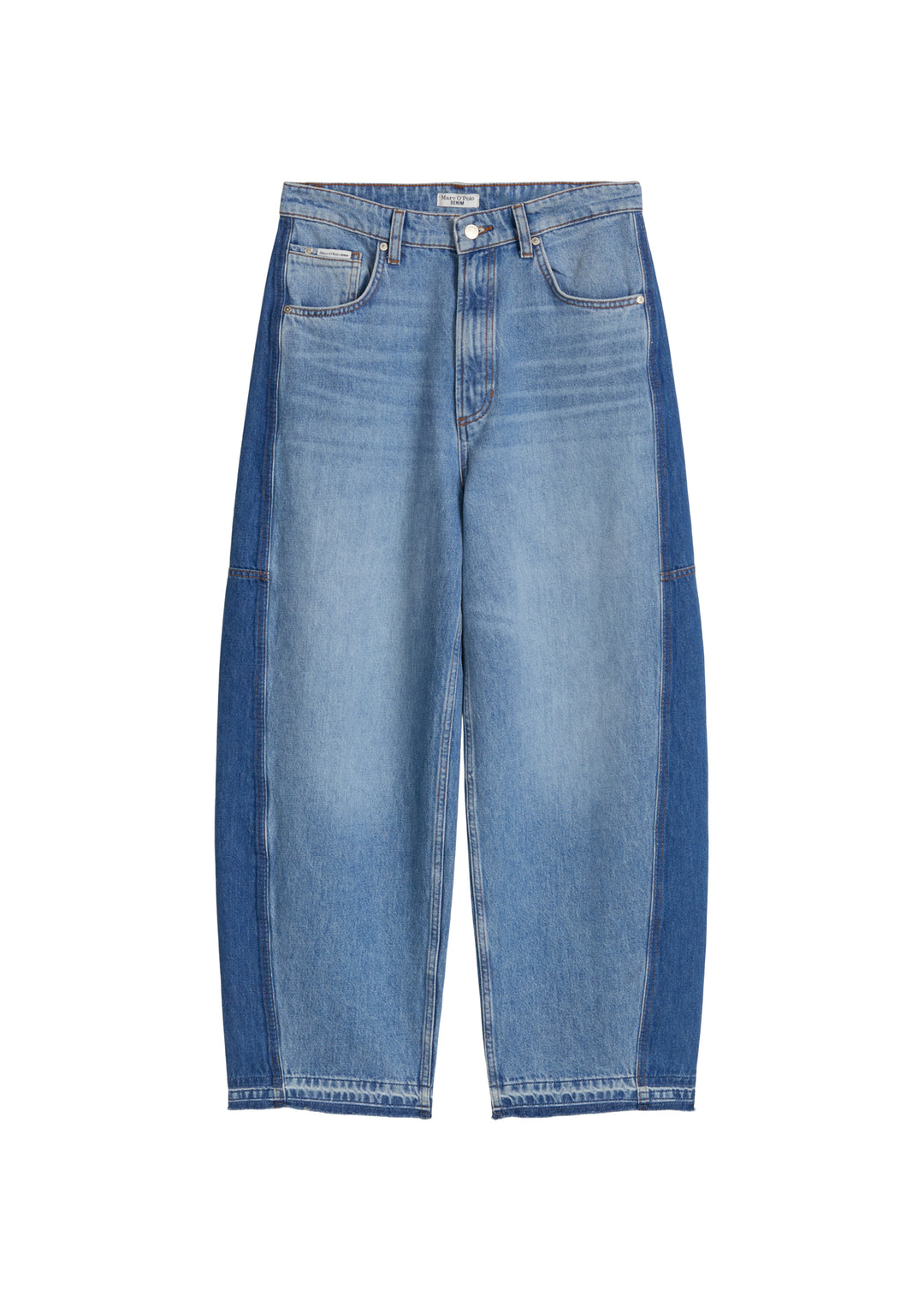 Denim Trousers, High Waist, Wide Ba, Medium Blue_Multi_50 4977 Bild 1