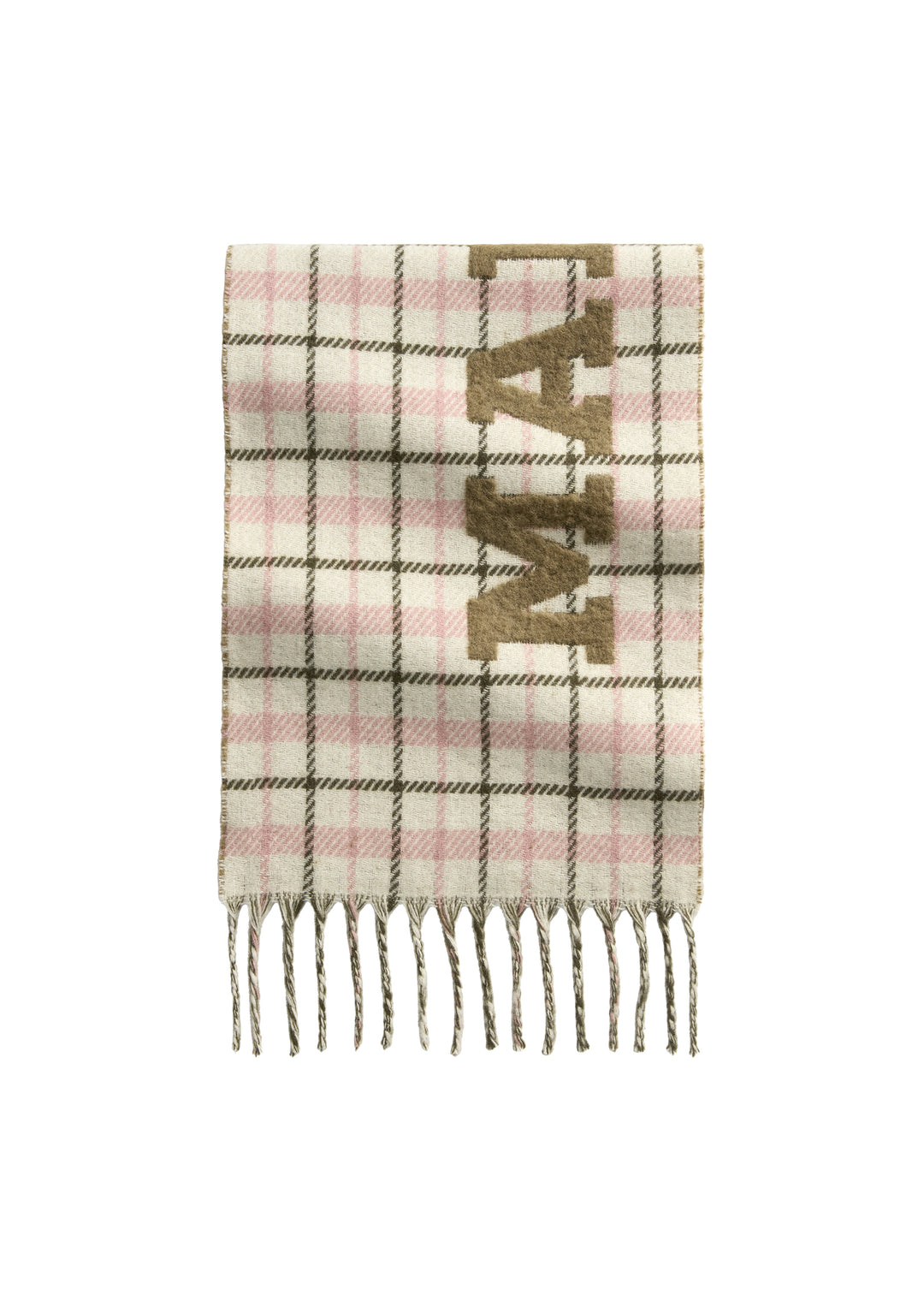 Woven Scarf, Jaquard, Logo, Medium Pink_Multi_01 7940 Bild 1