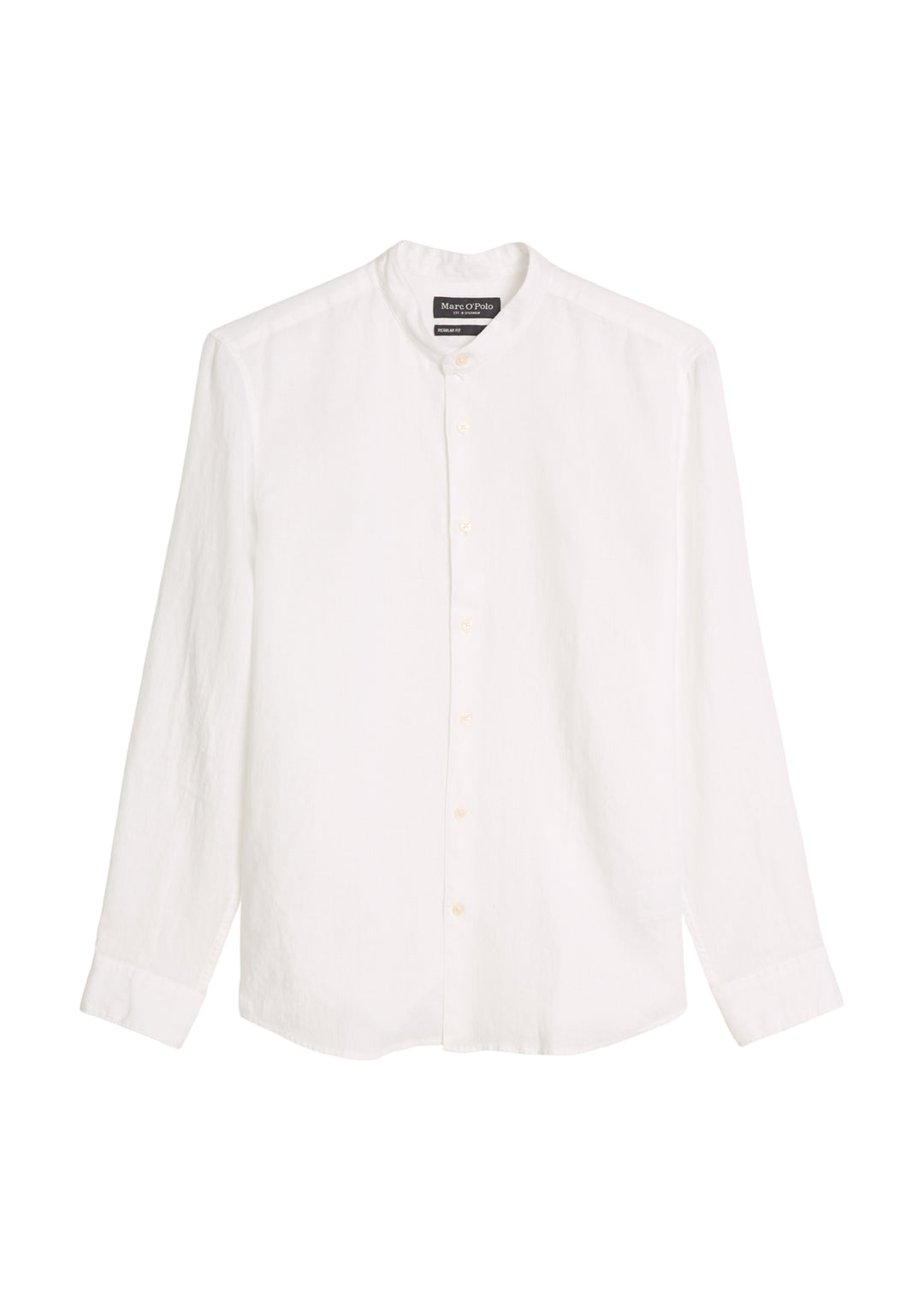 Woven Shirts Longsleeve, White 0163 Bild 1
