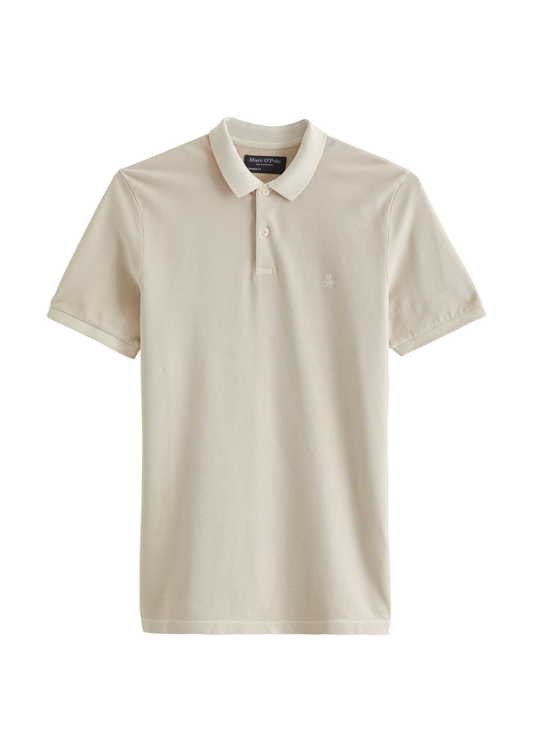 Jersey Poloshirts Shortsleeve, Light Oat 2532 Bild 1