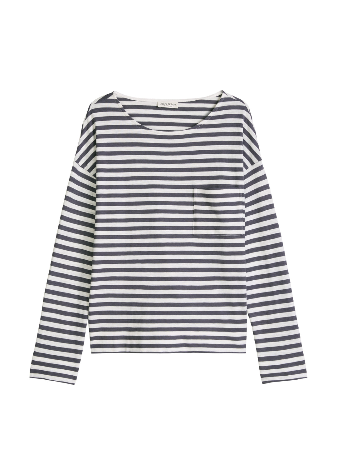 Jersey T-Shirts Longsleeve, Dark Blue_Multi_07 4446 Bild 1