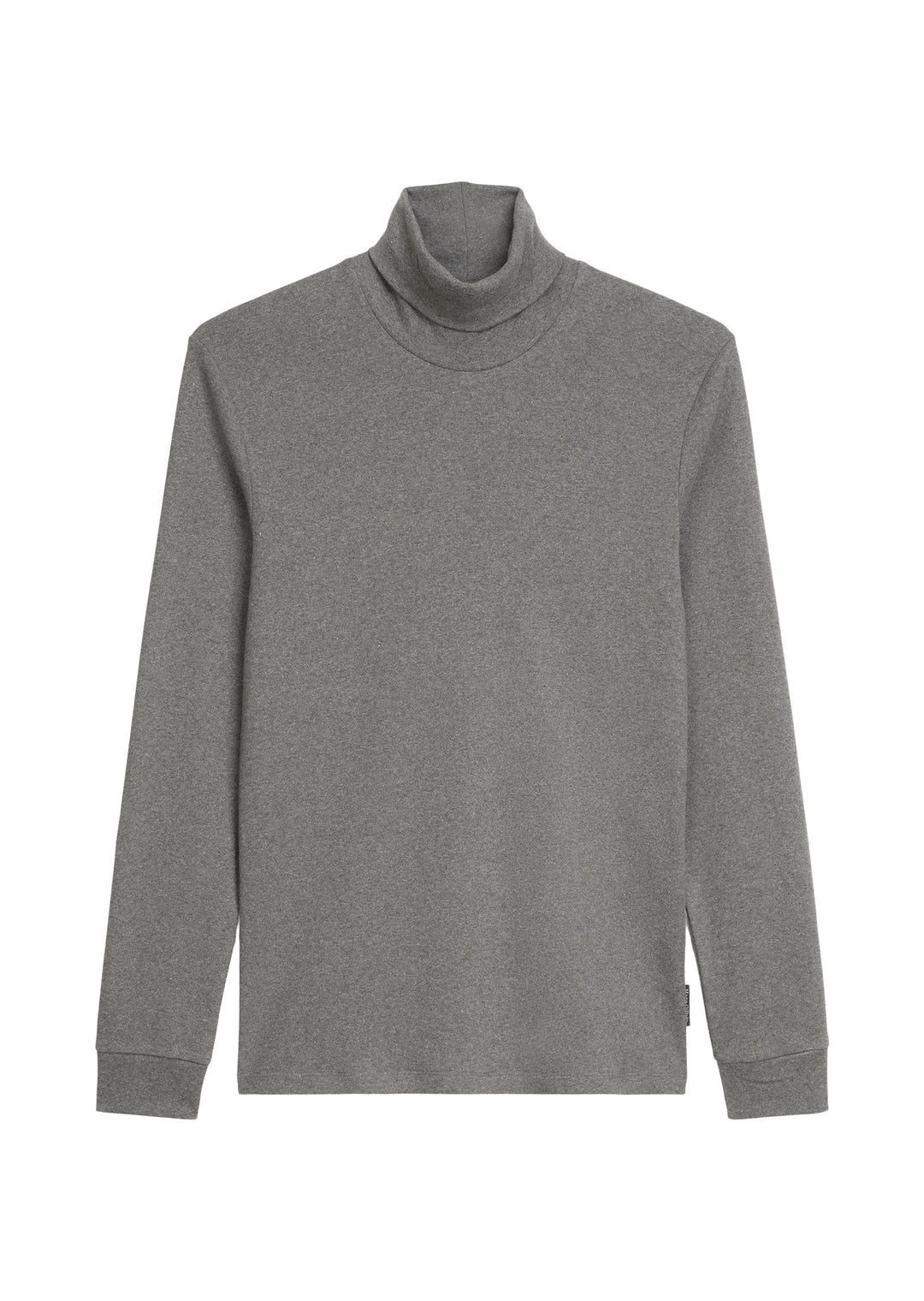 Jersey T-Shirts Longsleeve, Graphic Grey Melange 0473 Bild 1