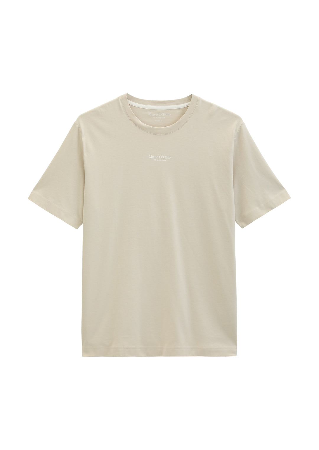 Jersey T-Shirts Shortsleeve, Light Oat 2532 Bild 1