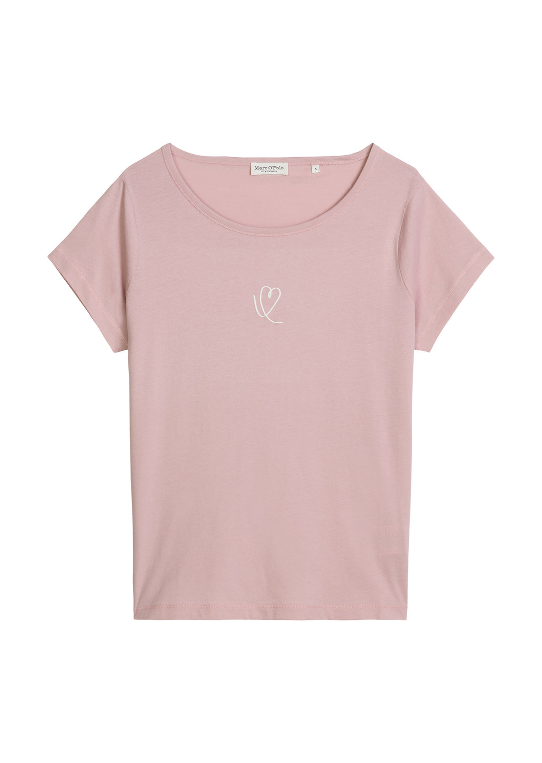 Jersey T-Shirts Shortsleeve, Mild Rose 6663 Bild 1