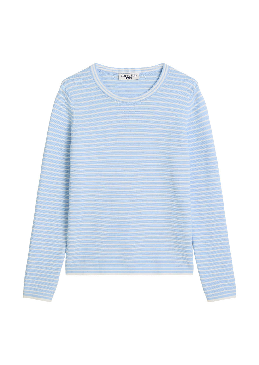 Knit Pullover, Longsleeve, Round Ne, Light Blue_Multi_01 5699 Bild 1