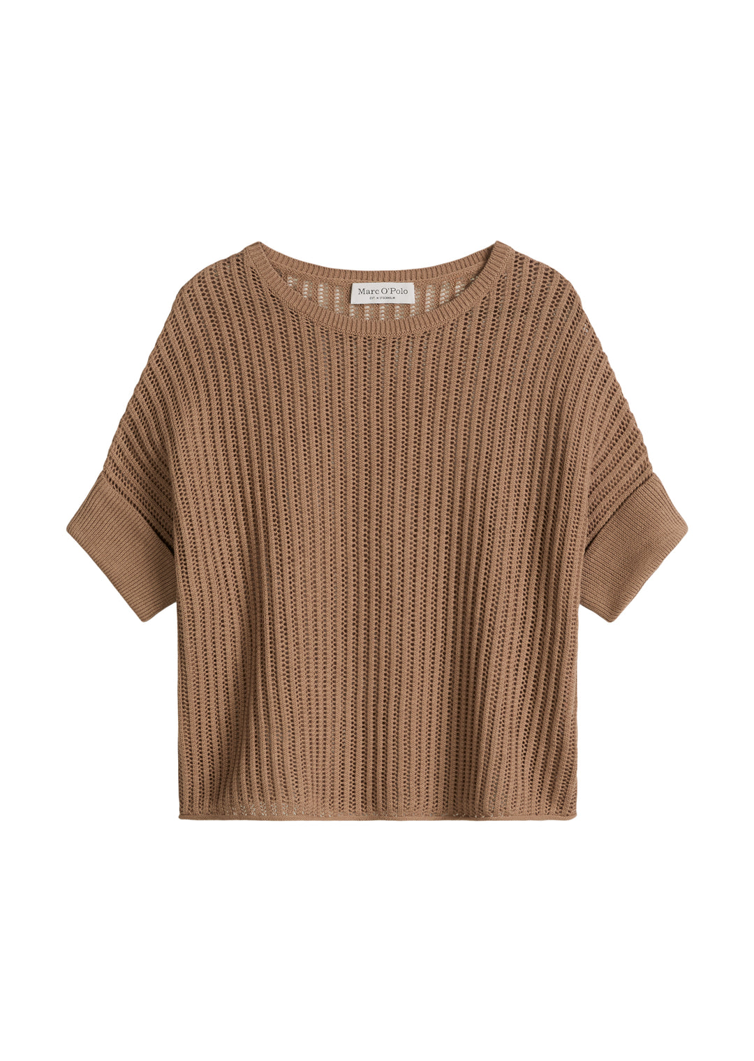 Knit Pullovers Shortsleeve, Burnt Brown 1972 Bild 1