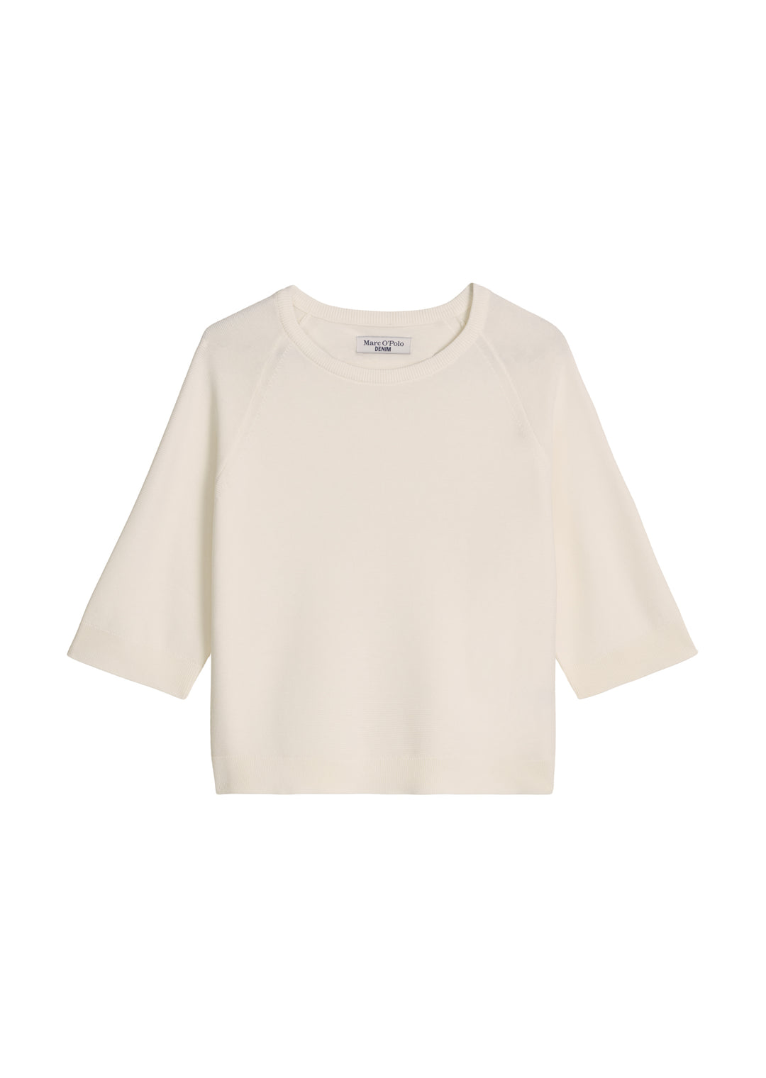 Knit Pullovers Shortsleeve, Silky White 1183 Bild 1