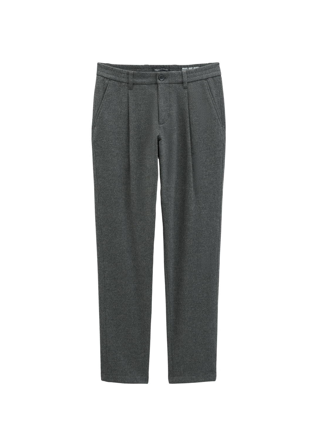 Model Osby Jogger Pleats, dark grey melange 989 Bild 1