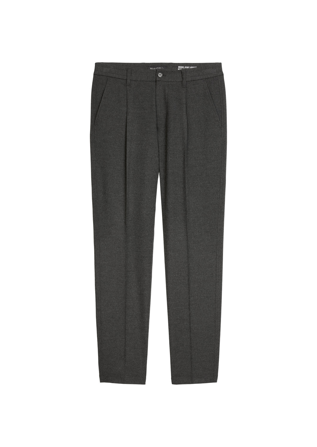 Model Osby Jogger Pleats, dark grey melange 989 Bild 1