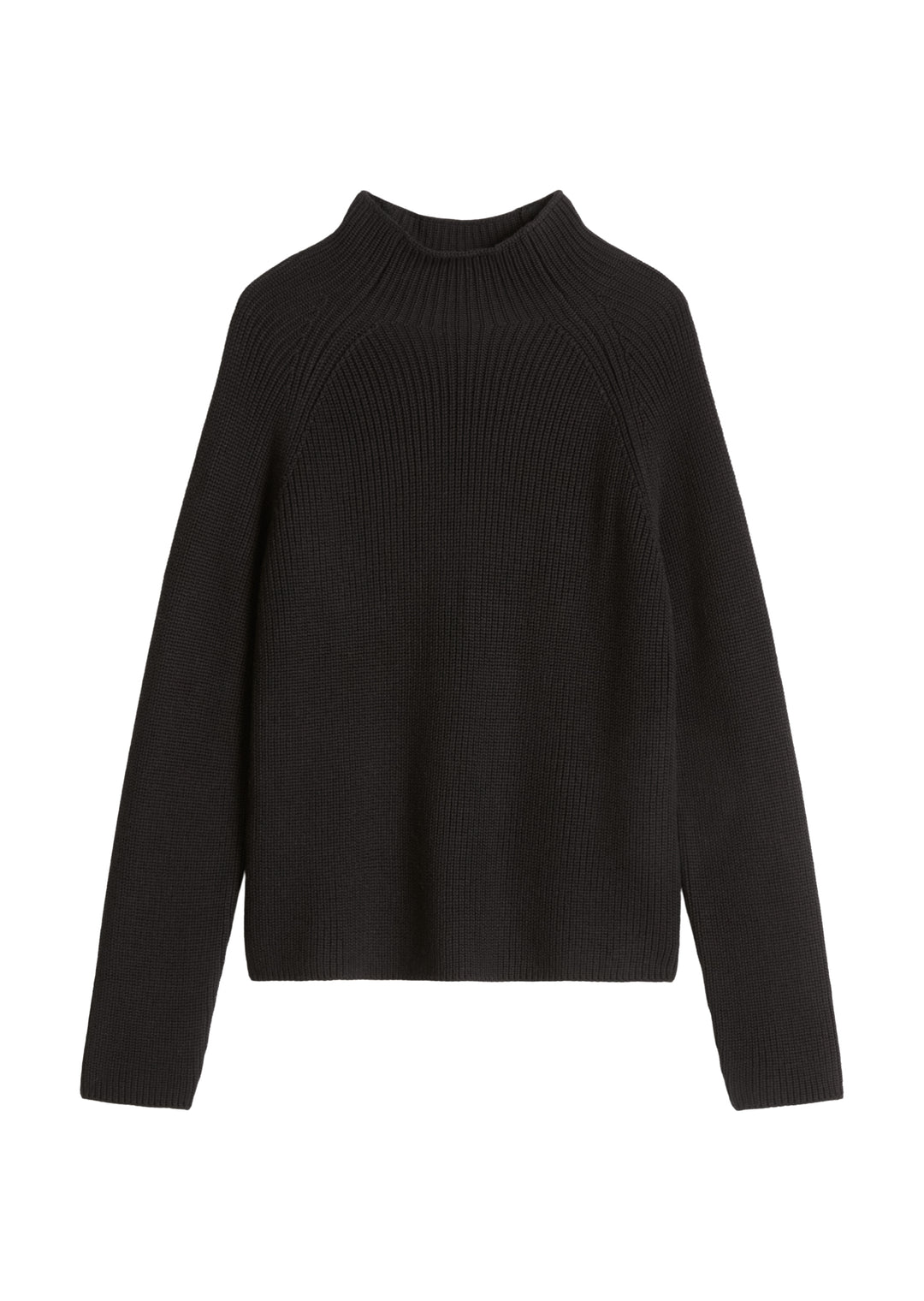 Pullovers, LSL, Stand-Up Collar, Black 0001 Bild 1