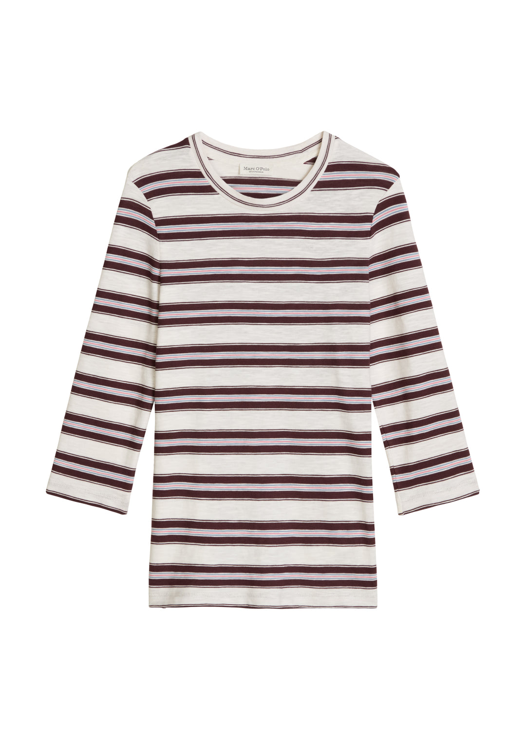 T-Shirt, Shortsleeve, Crew Neck, Medium Beige_Multi_03 2446 Bild 1