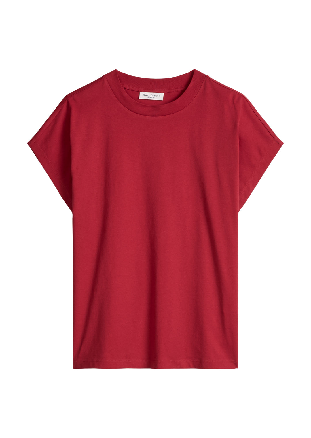 T-Shirt, SSL, Overcut Shoulder, Vivid Cherry 6882 Bild 1