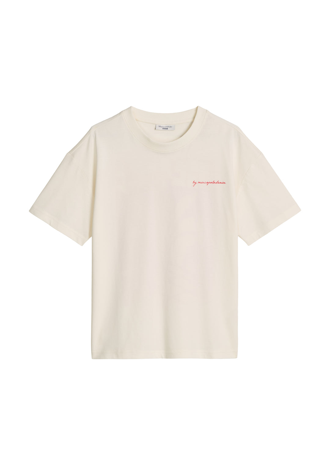 T-Shirt, SSL, Print, Relaxed Fit, Silky White 1183 Bild 1