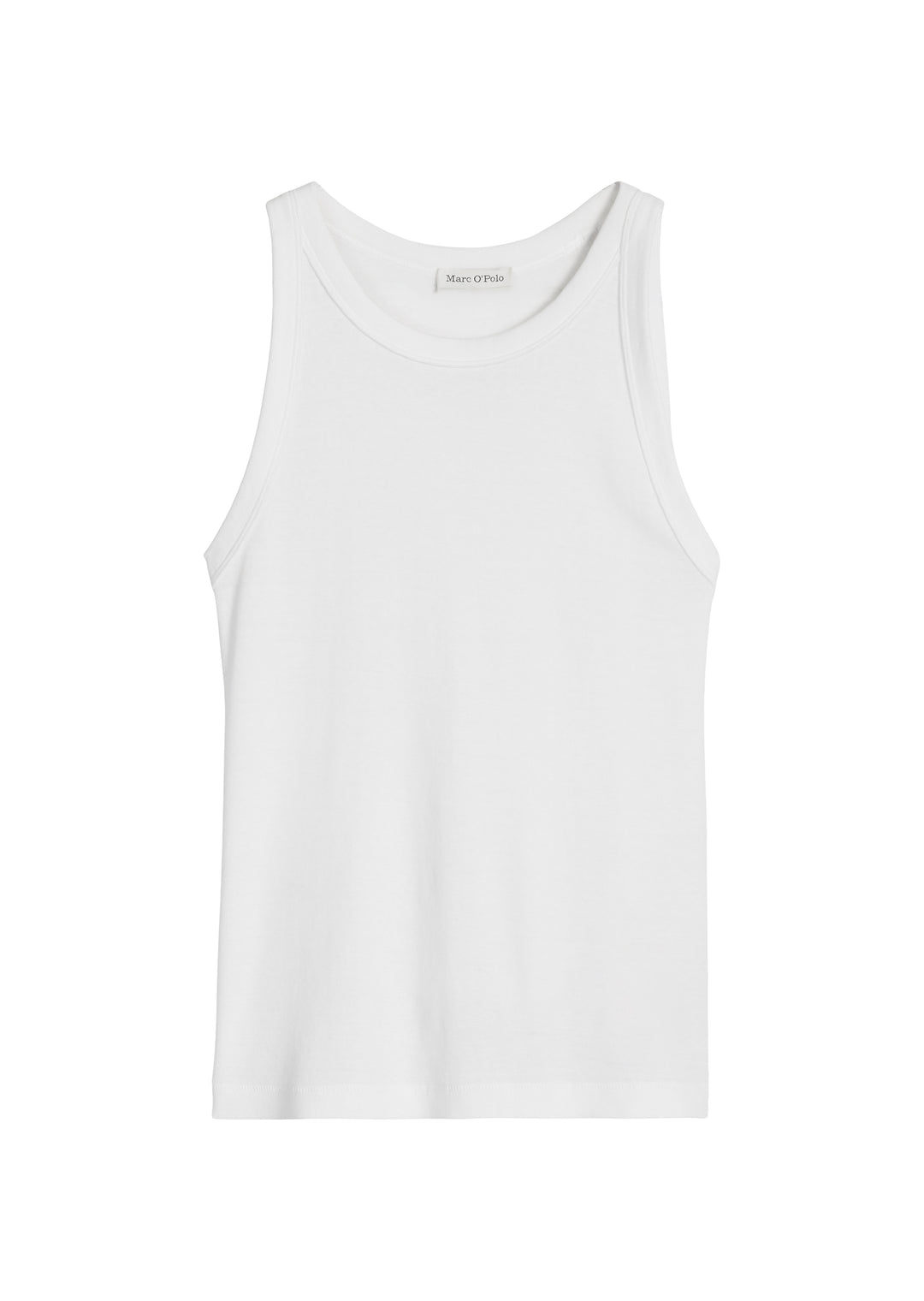 Top, 1 1 rib, white 100 Bild 1