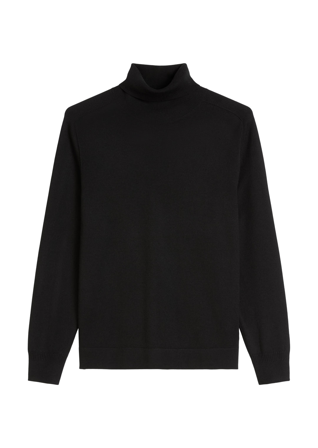Turtleneck in pure merino, black 990 Bild 1