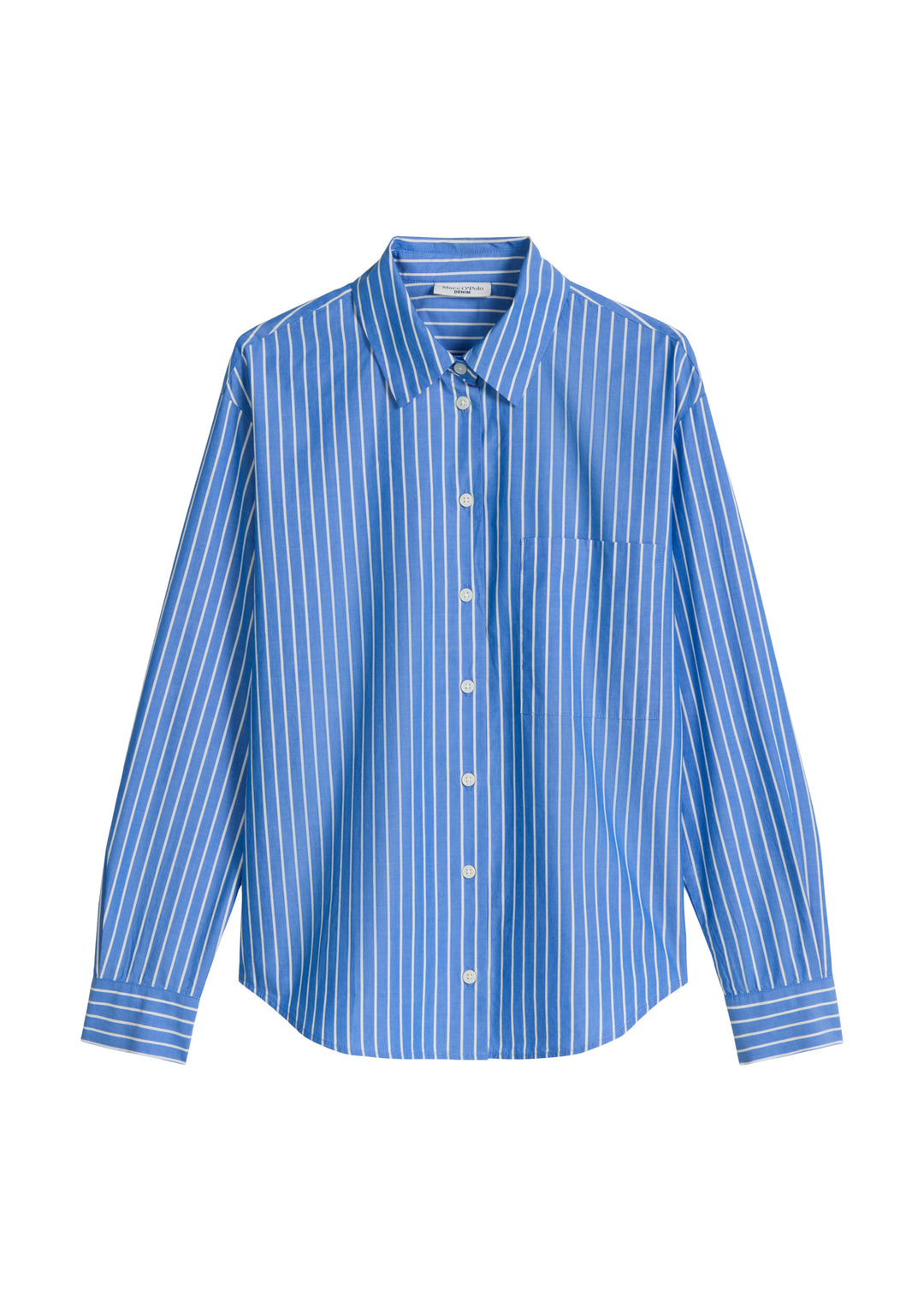 Woven Blouses, LSL, Medium Blue_Multi_06 4933 Bild 1