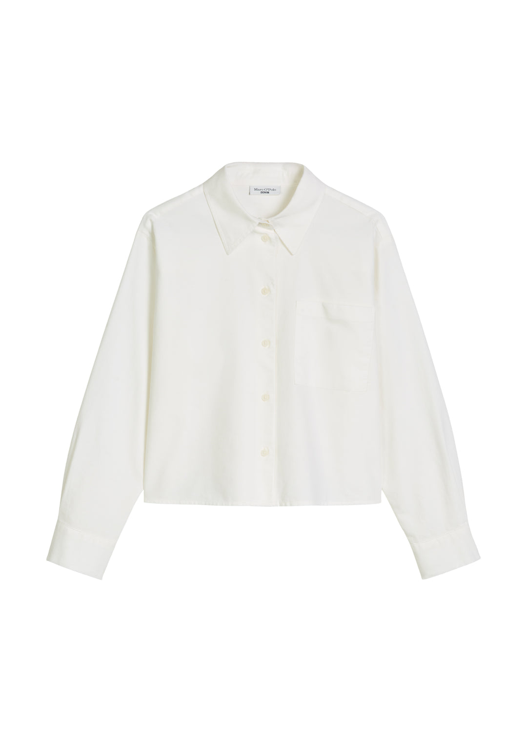 Woven Blouses, LSL, Silky White 1183 Bild 1