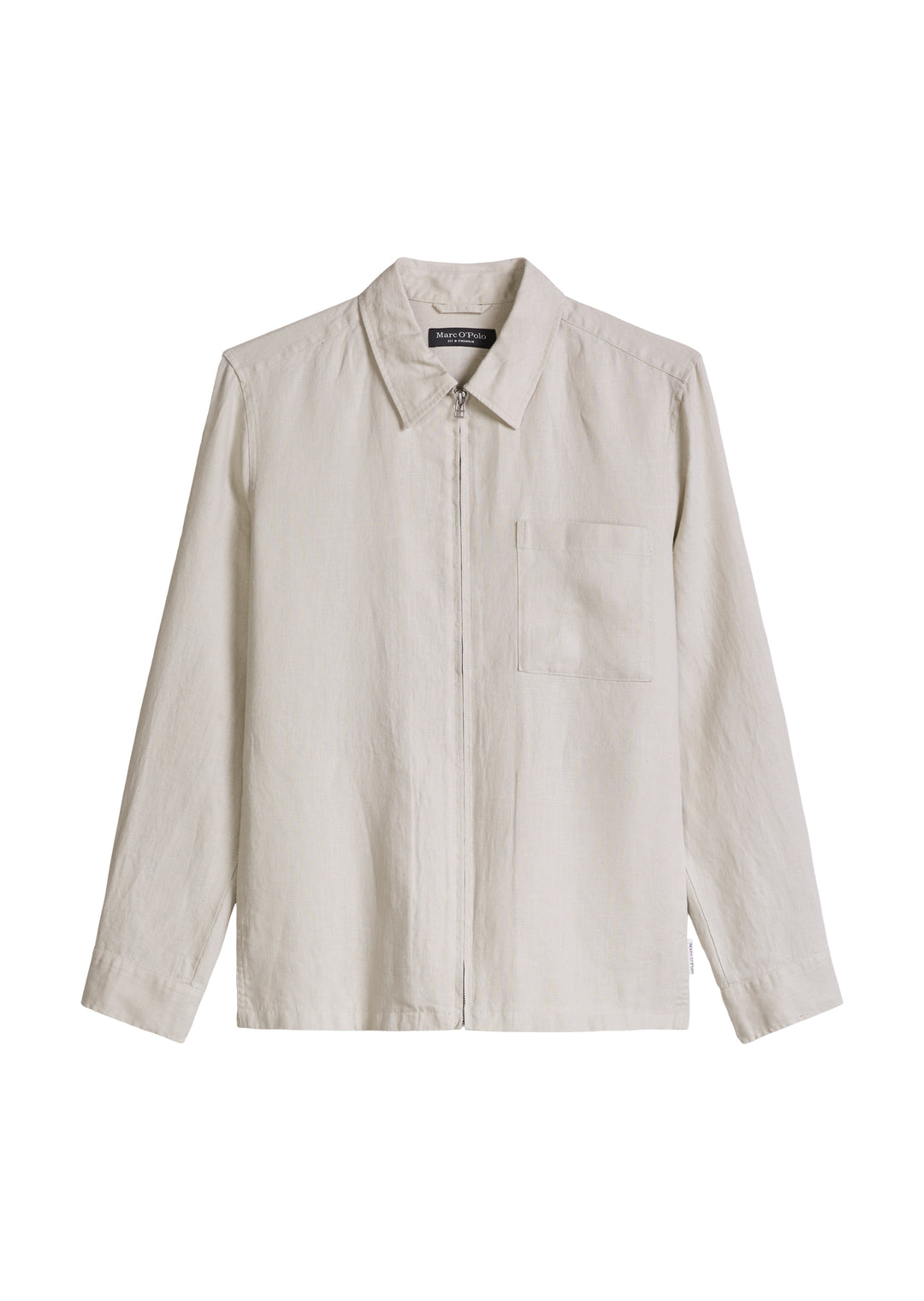 Woven Overshirts, Grey Silk 0924 Bild 1