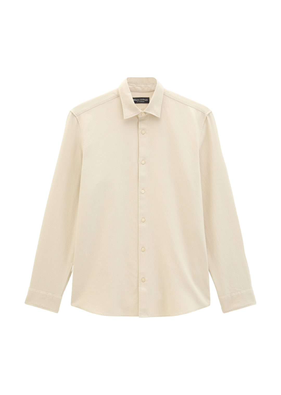 Woven Shirts Longsleeve, Dark Beige_Multi_01 2229 Bild 1