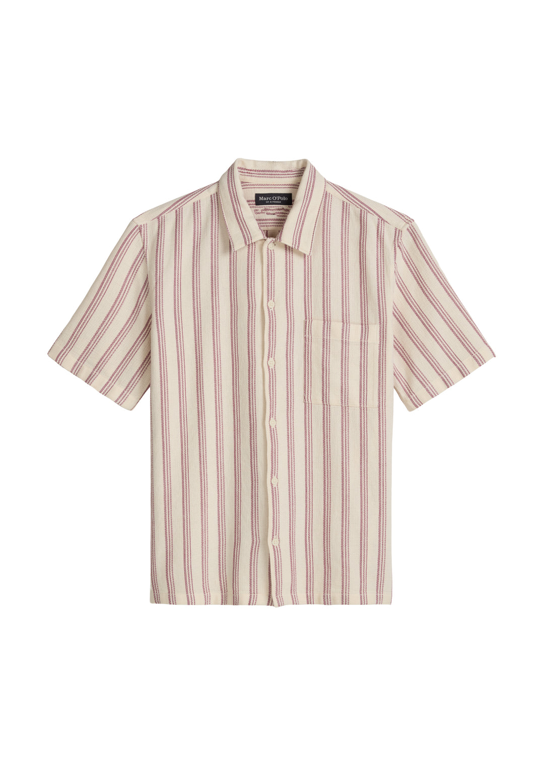 Woven Shirts Shortsleeve, Light Beige_Multi_20 2692 Bild 1