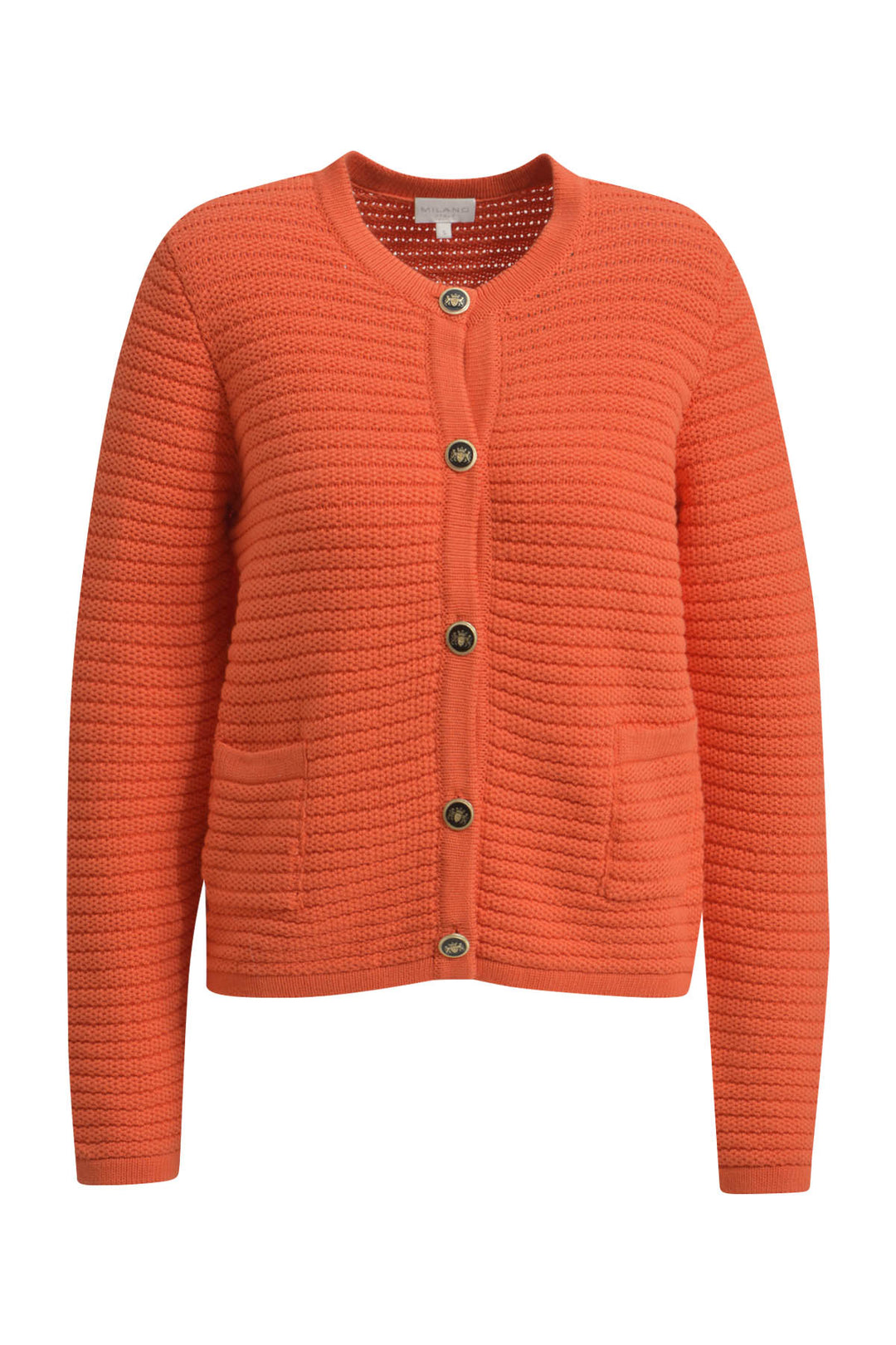 1/1 SLEEVE CHANEL CARDIGAN WITH POC, MANDARIN 319 Bild 1