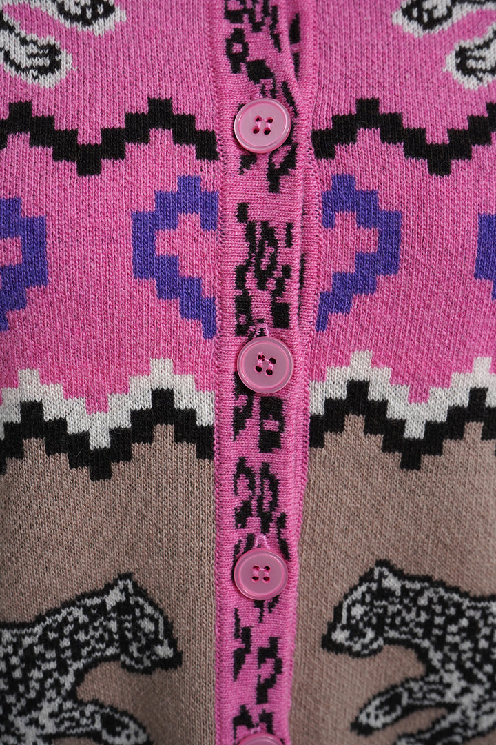 1/1 SLEEVE WITH COLLAR, LIGHT FUCHSIA PRINT 1420 Bild 4