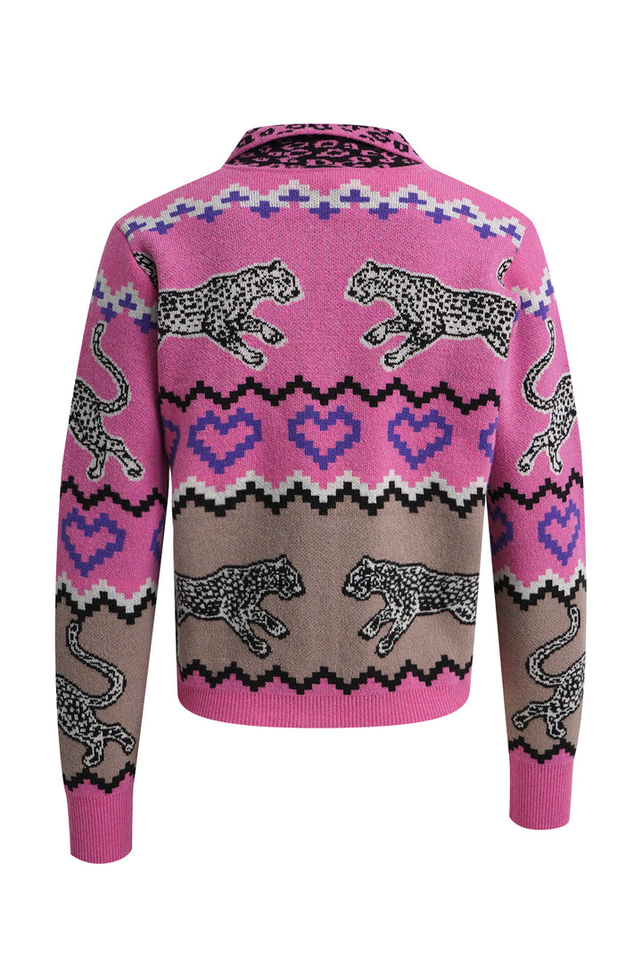 1/1 SLEEVE WITH COLLAR, LIGHT FUCHSIA PRINT 1420 Bild 6