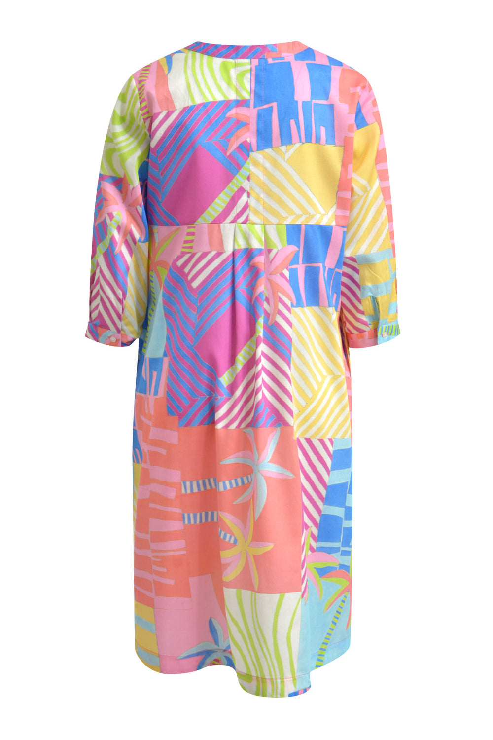 DRESS W ROUNDNECK AE SHORT PLACKET,, COLORFUL PRINT 1199 Bild 2
