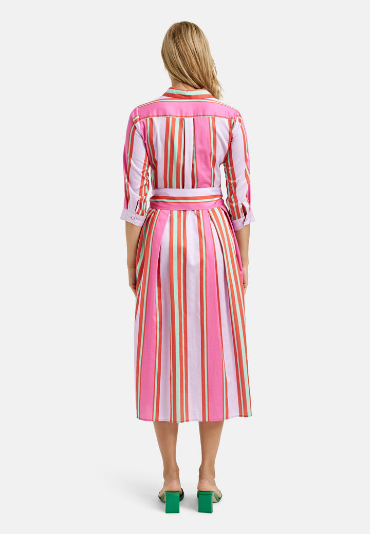 DRESS WITH COLLAR, PLACKET, 3/4 SLE, POPPY PRINT 1496 Bild 2