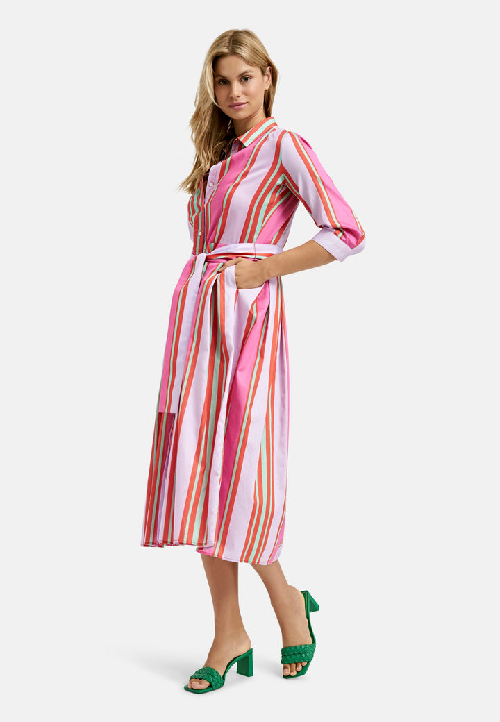 DRESS WITH COLLAR, PLACKET, 3/4 SLE, POPPY PRINT 1496 Bild 3