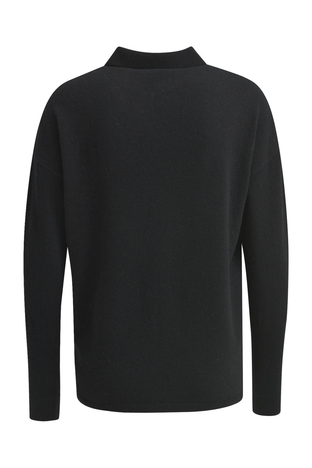 KNITTED SHIRT W COLLAR AE PLACKET,, BLACK 099 Bild 2