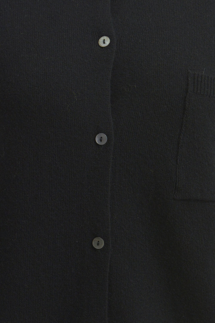 KNITTED SHIRT W COLLAR AE PLACKET,, BLACK 099 Bild 3