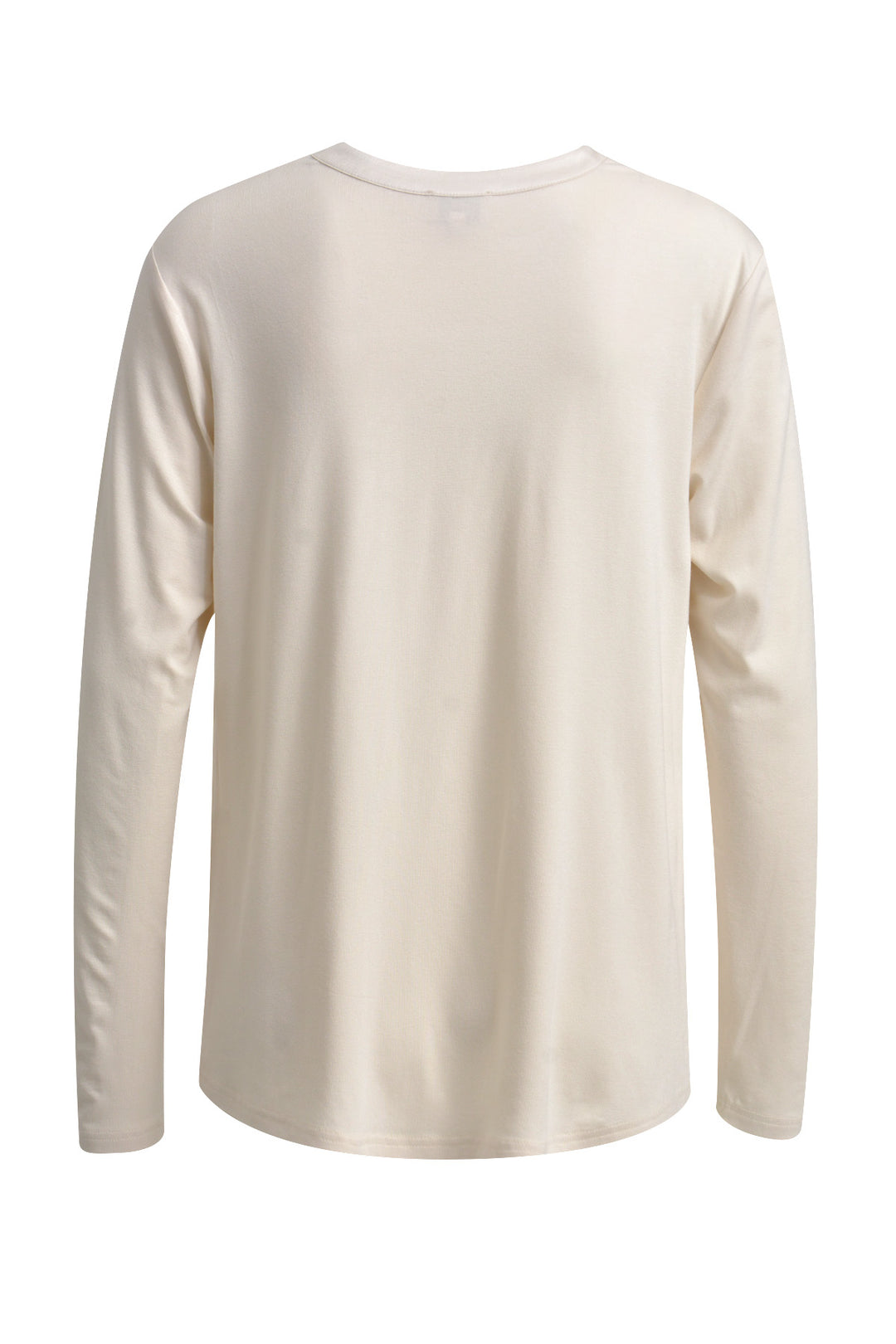 LONGSLEEVE WITH ROUNDNECK AND SLIT, CREAM 111 Bild 4