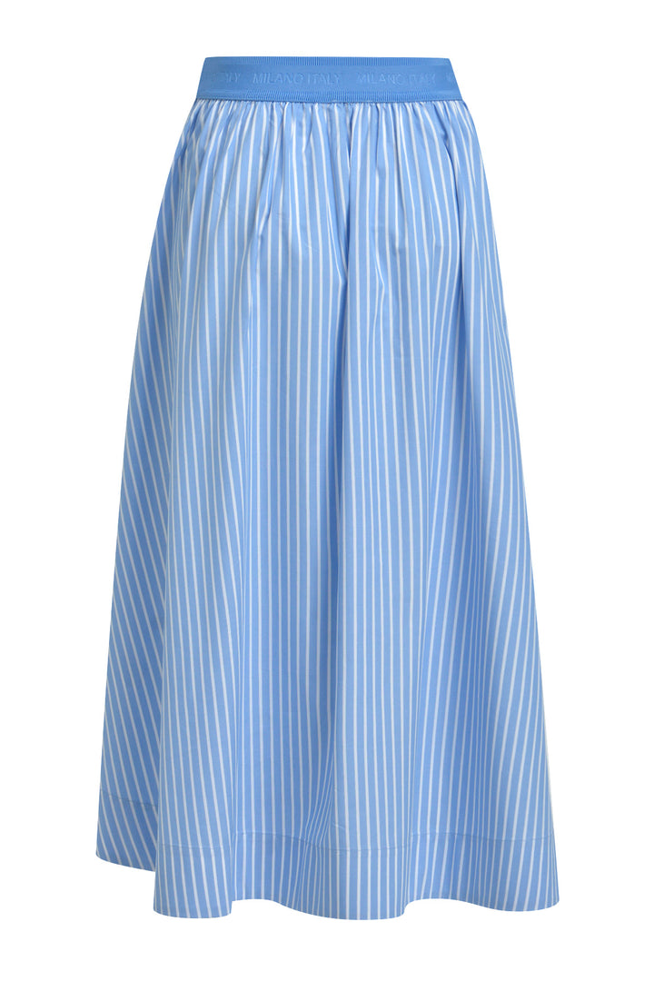 MIDI SKIRT ELASTIC WB, CORNFLOWER PRINT 1624 Bild 2