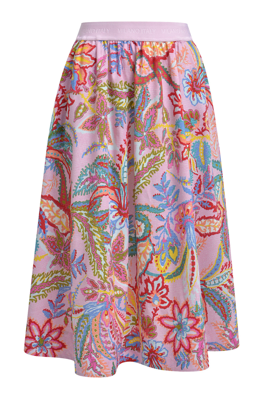 MIDI SKIRT ELASTIC WB, ROS© PRINT 1401 Bild 1