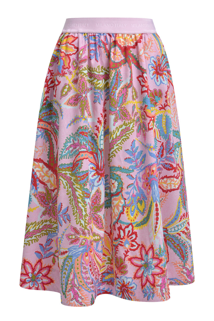 MIDI SKIRT ELASTIC WB, ROS© PRINT 1401 Bild 1