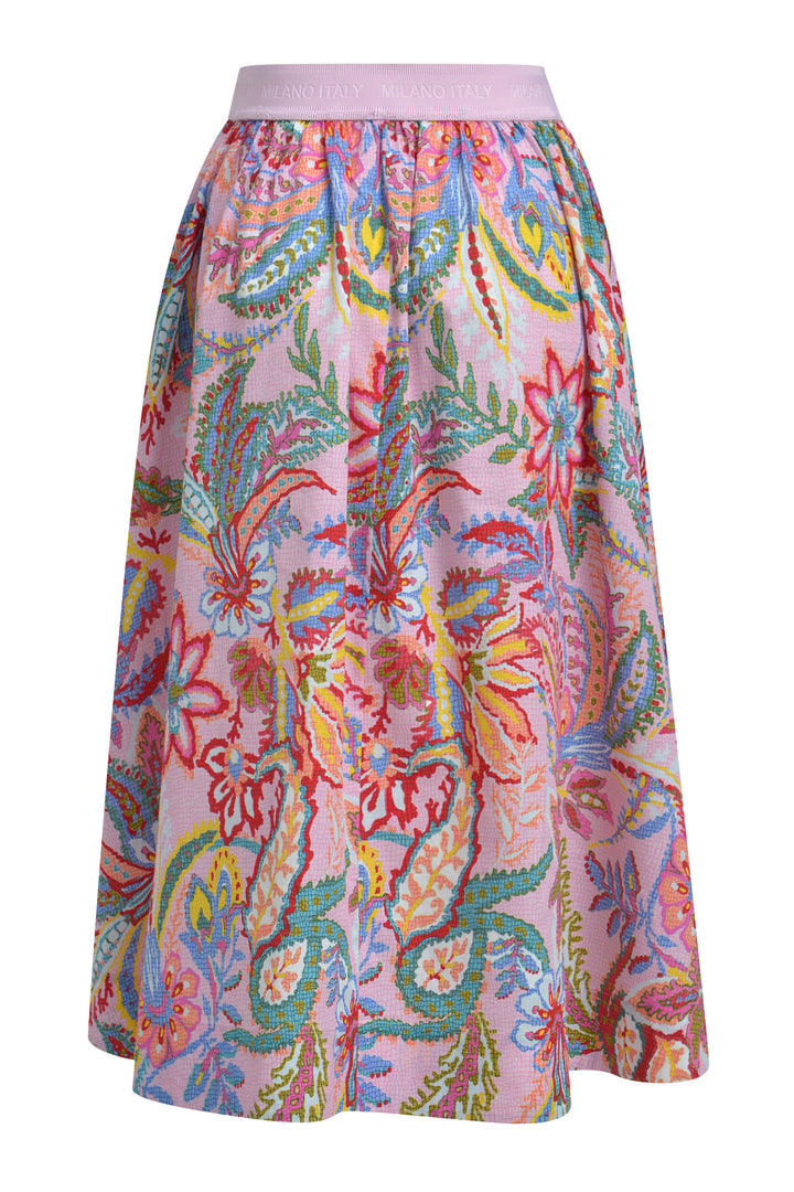 MIDI SKIRT ELASTIC WB, ROS© PRINT 1401 Bild 2