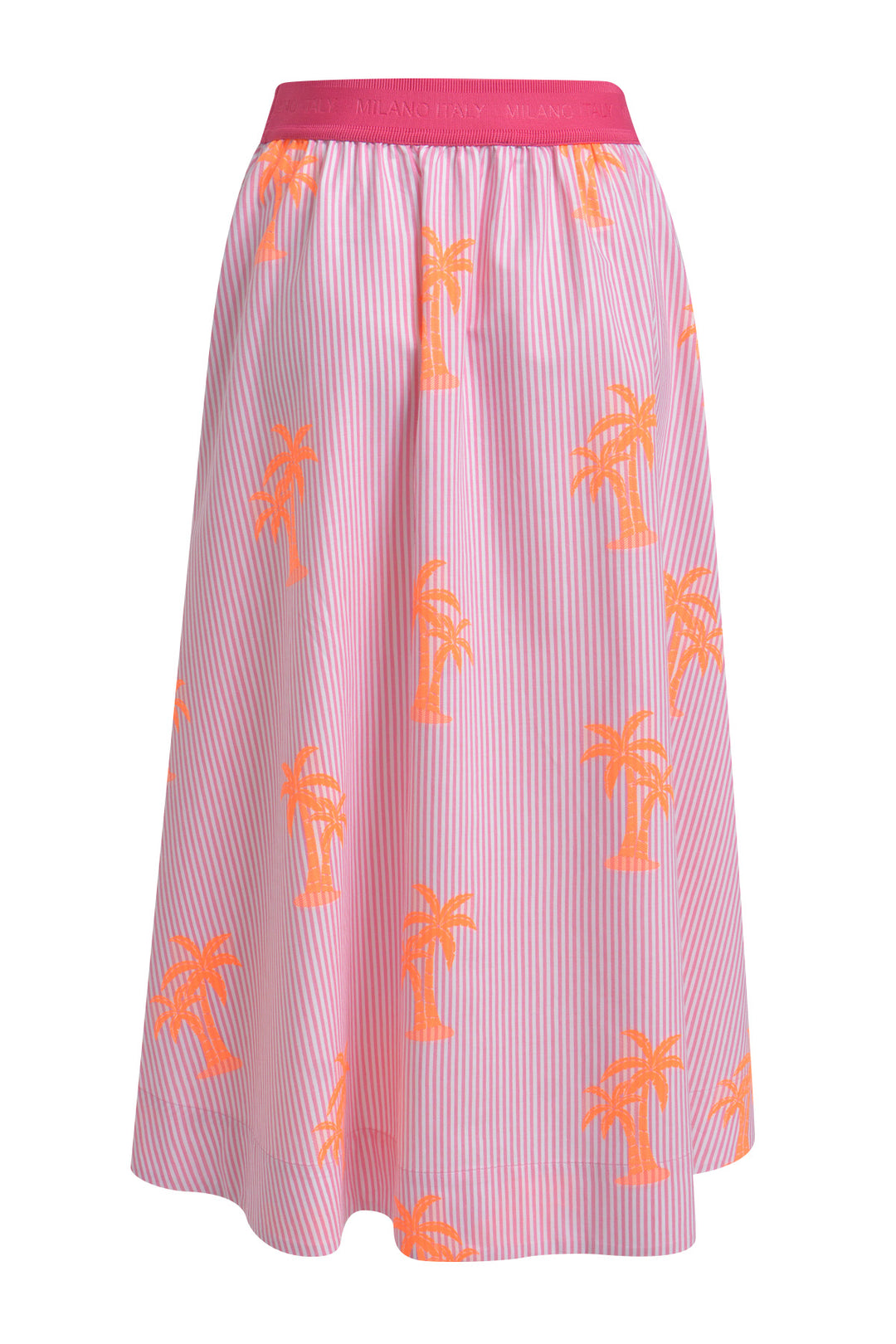 MIDI SKIRT W ELASTIC WB, PINK PRINT 1406 Bild 2