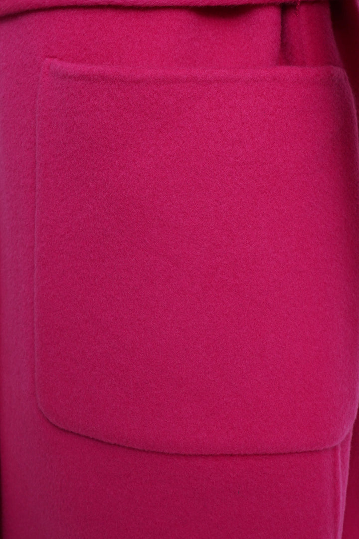 OVERSIZED COAT W LAPEL COLLAR 1/1 S, FUCHSIA 419 Bild 3