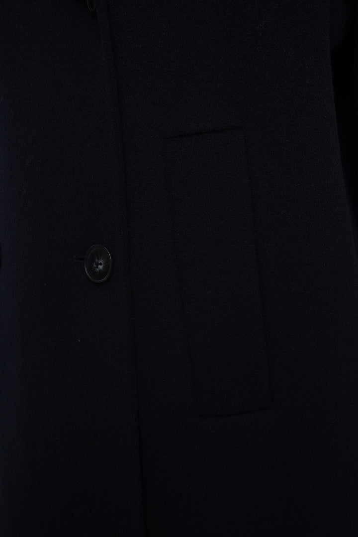 OVERSIZED COAT W LAPEL COLLAR 1/1 S, NAVY 605 Bild 3